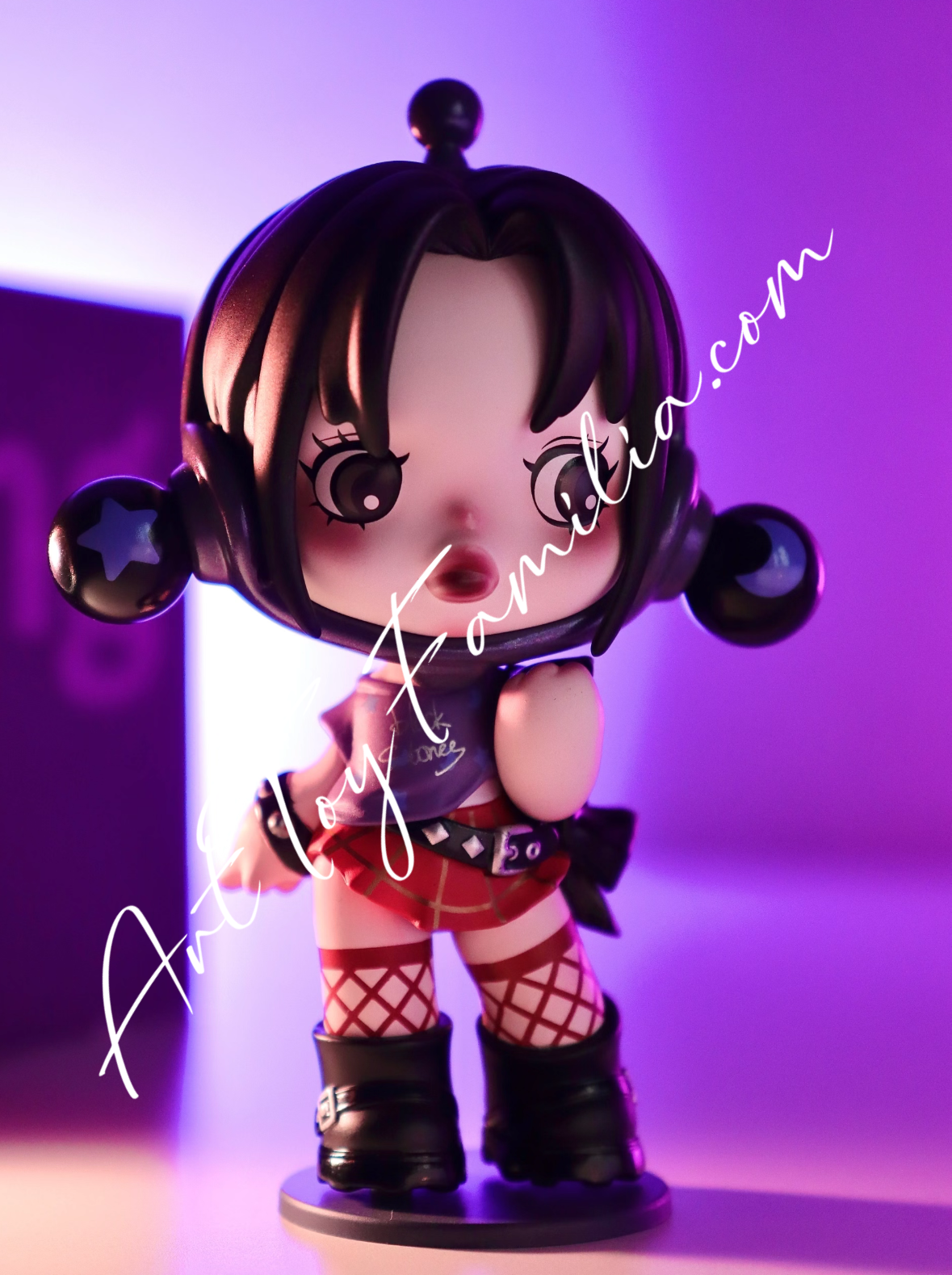 popmart skullpanda osaki nana figurine sp大崎娜娜吊卡 
