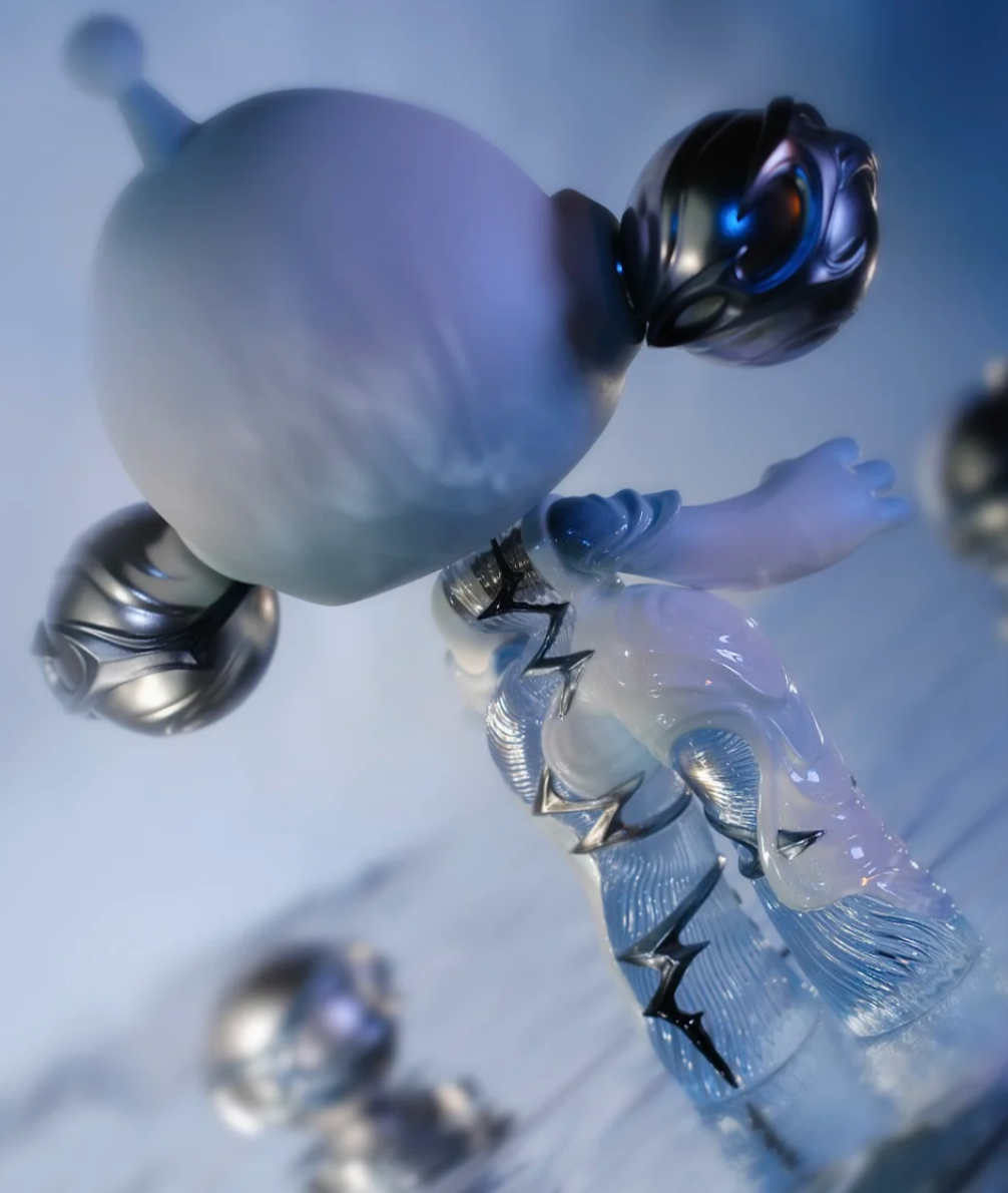 popmart skullpanda ripples of echo limit 199 pcs, back