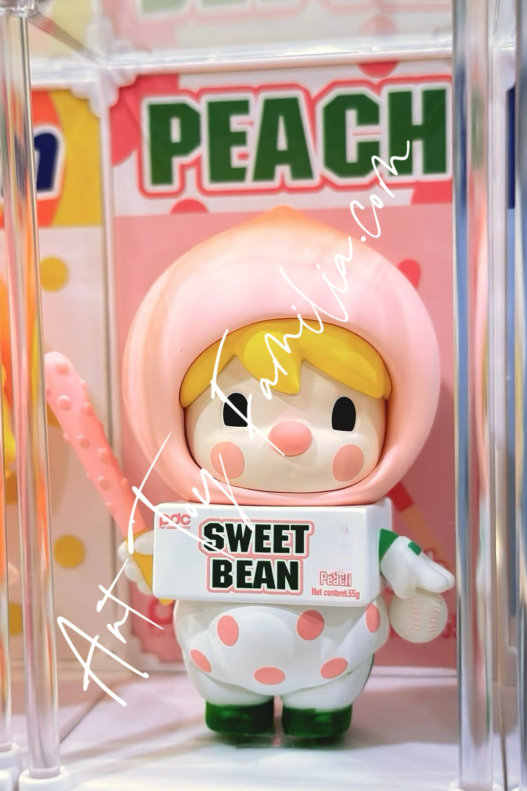popmart sweet bean supermarket 2 series peach biscuit stick