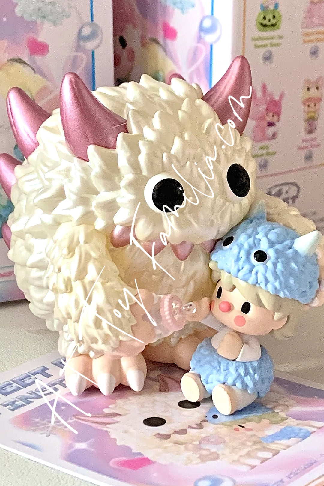 popmart sweet bean x instinctoy sweet together Monster_Fluffy_Sweet_Bean