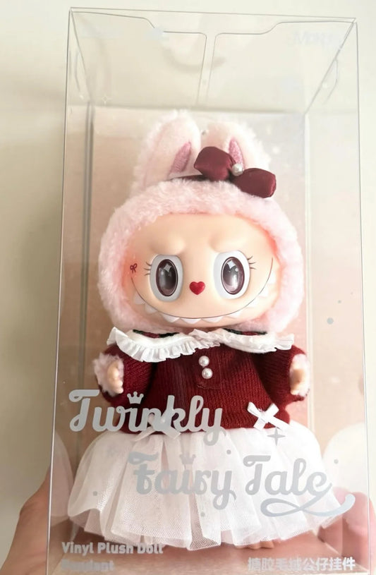 popmart the monsters labubu twinkly x taisy tale vinyl plush foll mokoko 圣诞节节日限定 