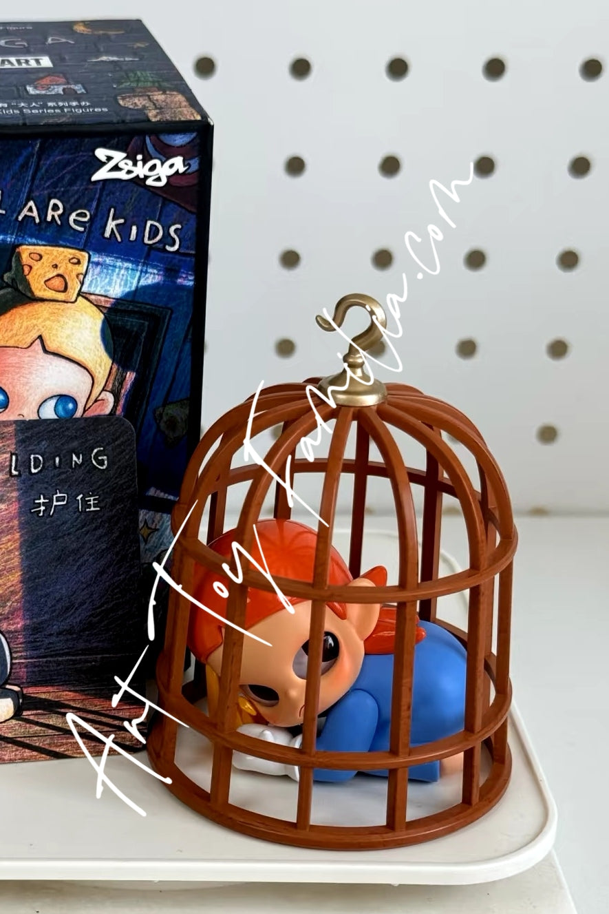 popmart zsiga we all are kids series Shielding