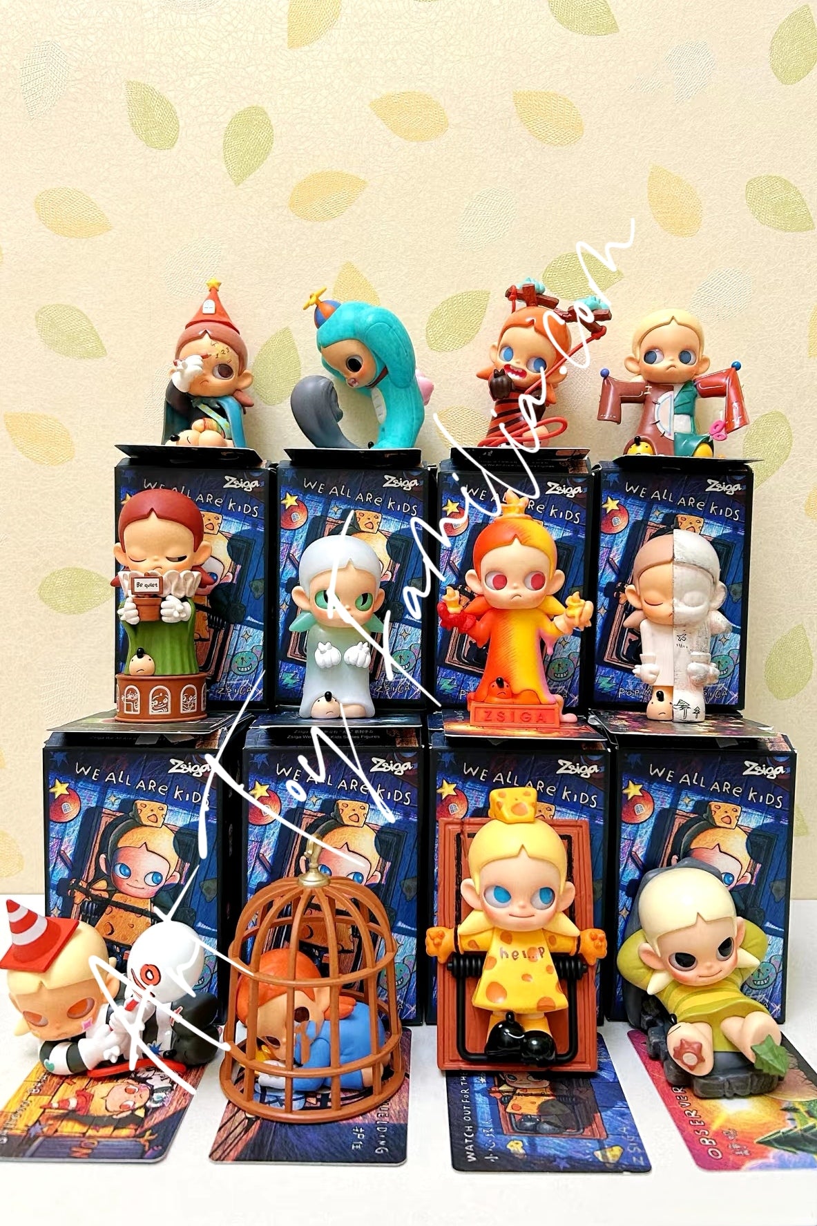popmart zsiga we all are kids series full set 