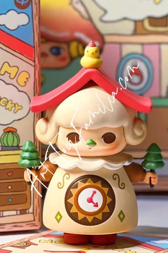 匿名配送　POPMART PUCKY  Time ノーマルコンプセット PUCKY Home Time Series Whole Set Opened – TOYSEZ