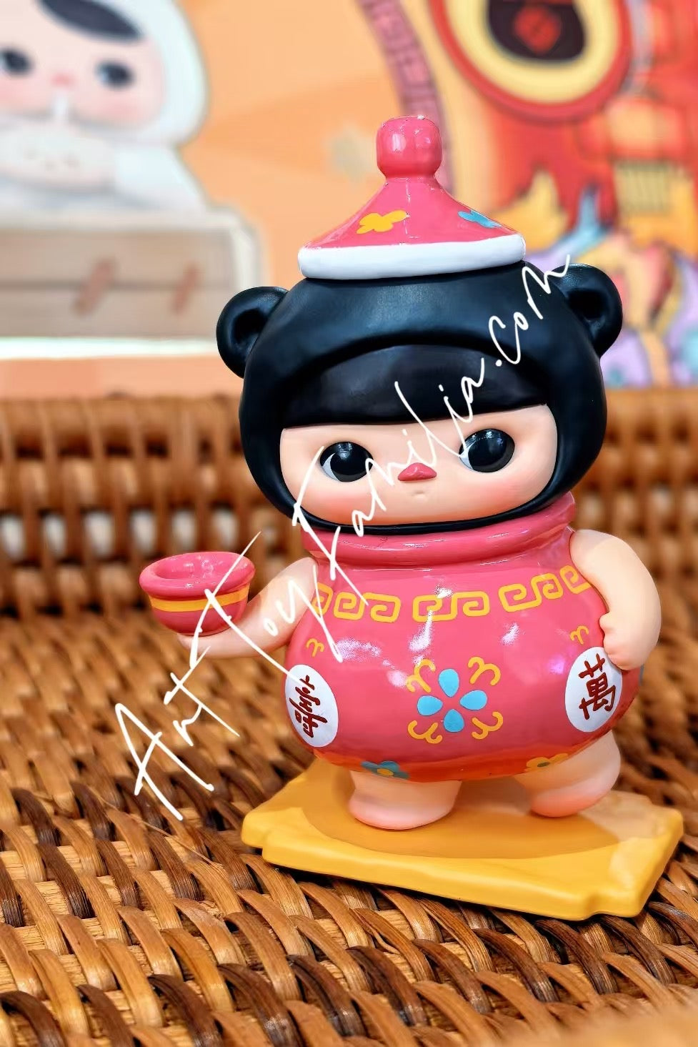 popmart pucky the feast series figures sweet dew