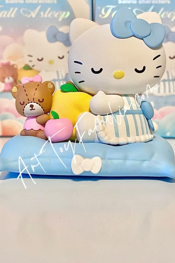 sanrio characters fall a sleep series hello kitty