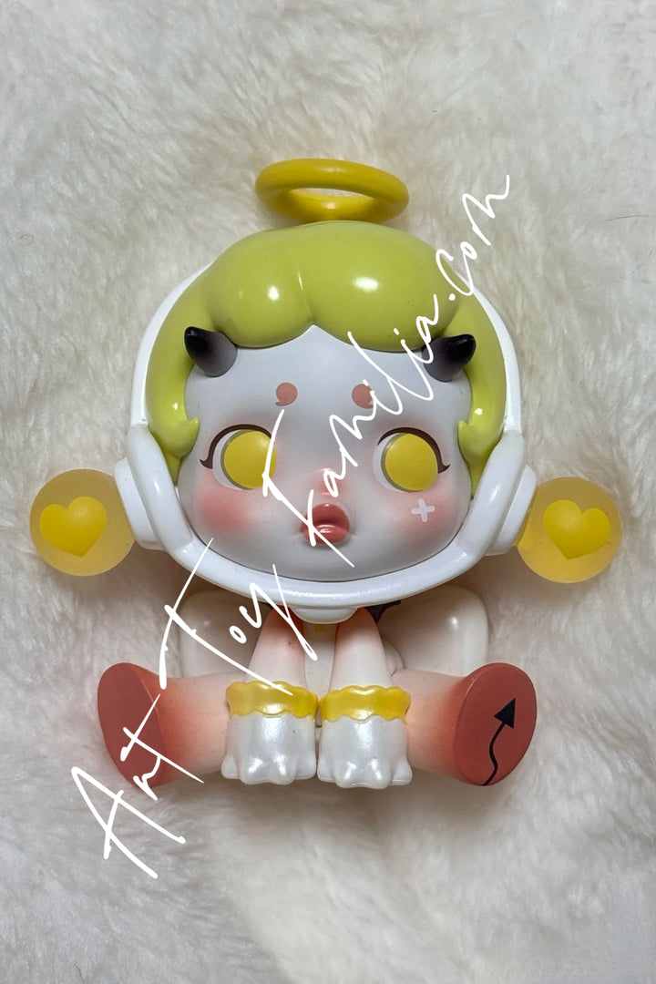 skullpanda ancient castle series fake angel popmart blindbox