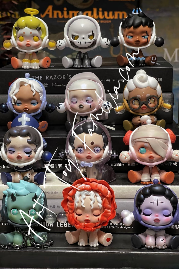 skullpanda ancient castle series full set popmart