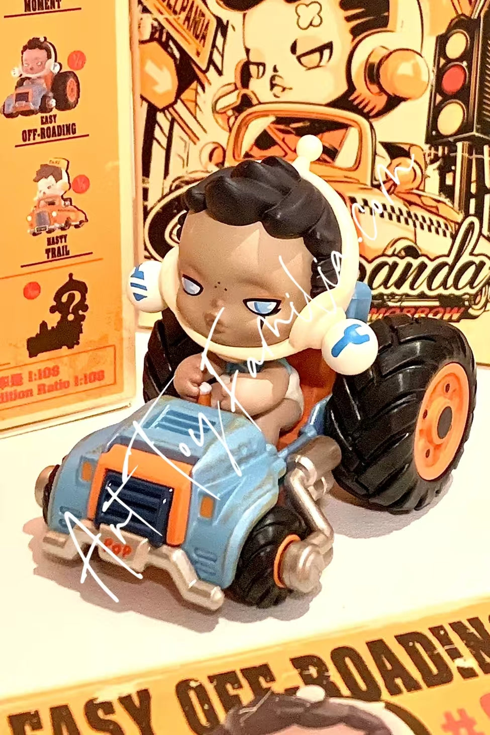 skullpanda laid back tomorrow 9 Confirmed fingers(opened box sealed bag)