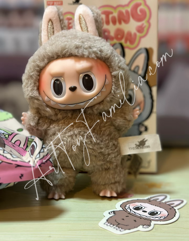 the monsters labubu tasty macarons vinyl face Toffee 太妃糖糖