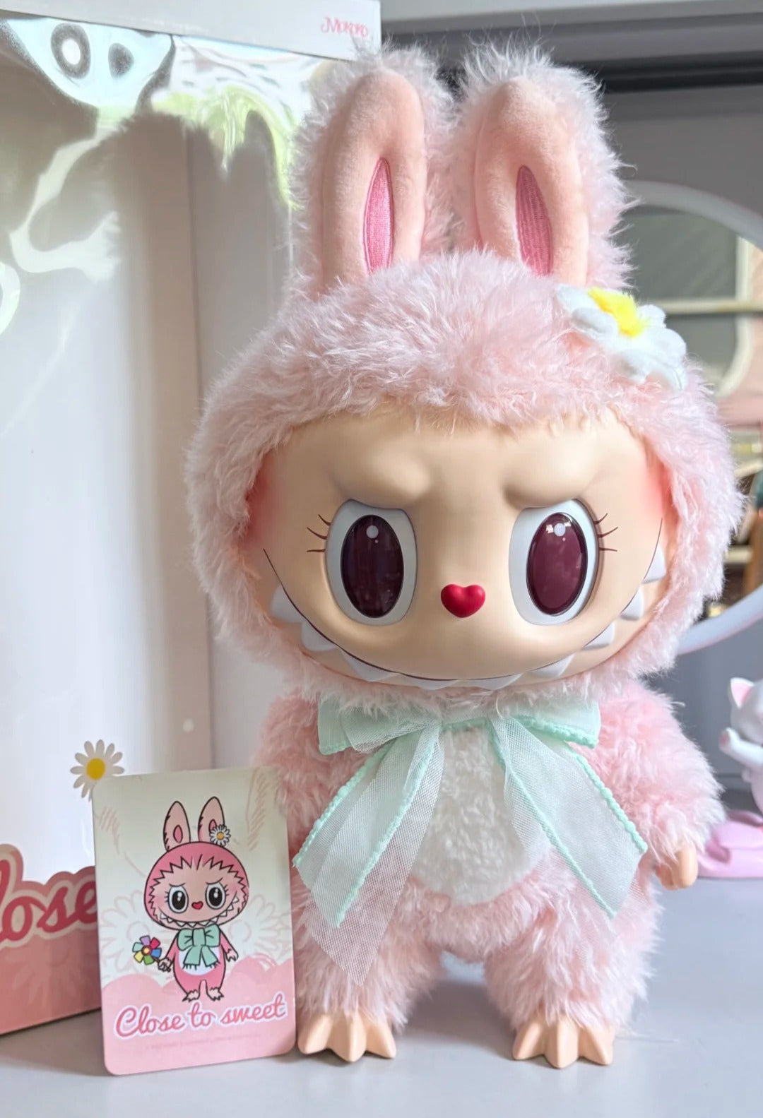 POP LAND The Monsters Mokoko Close to Sweet Plush – Art Toy Familia