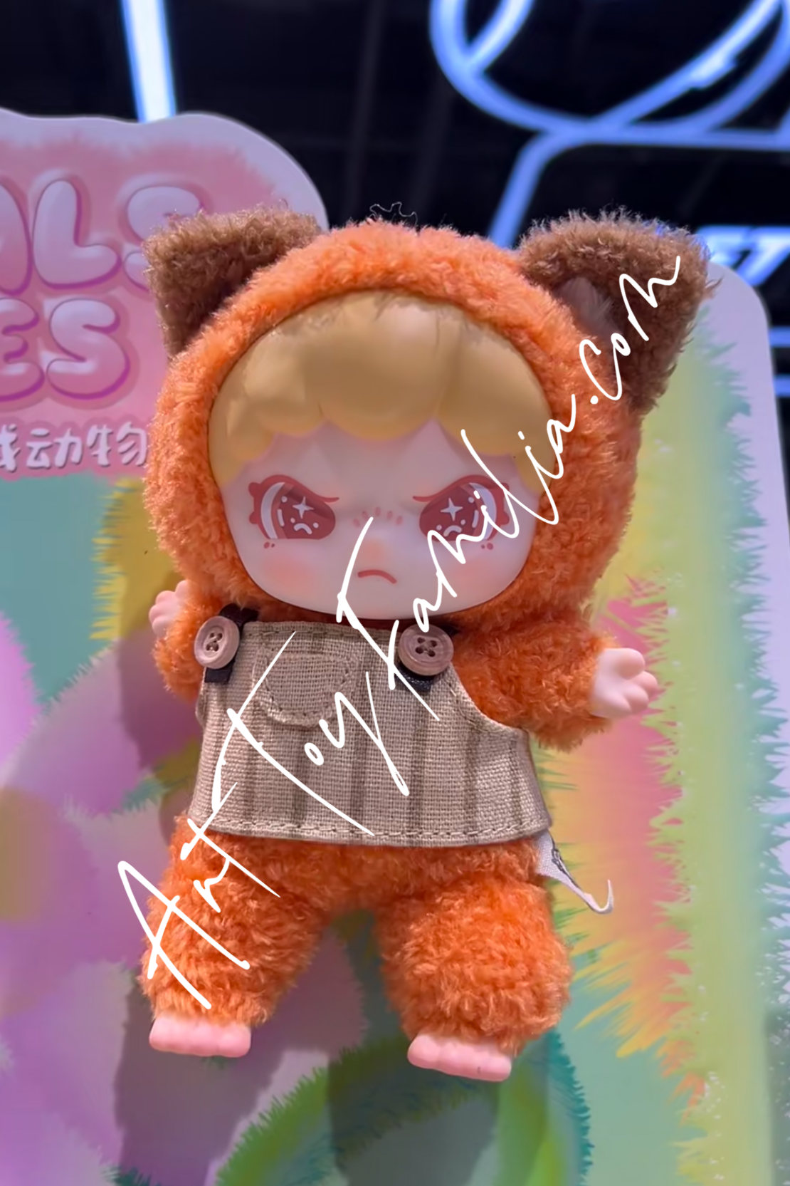 tnt space dora animals vinyl plush doll series 茸茸动物所搪胶毛绒 Fox - 狐狸店长