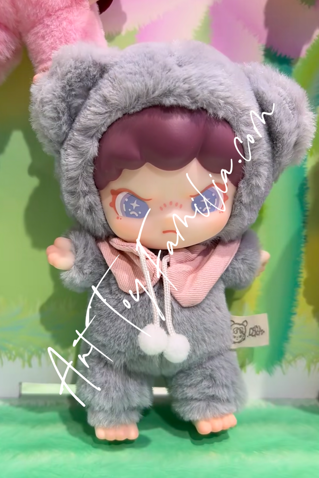 tnt space dora animals vinyl plush doll series 茸茸动物所搪胶毛绒 Koala 呆呆考拉